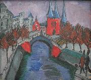 Ernst Ludwig Kirchner Ernst Ludwig Kirchner: Elisabethufer Spain oil painting artist